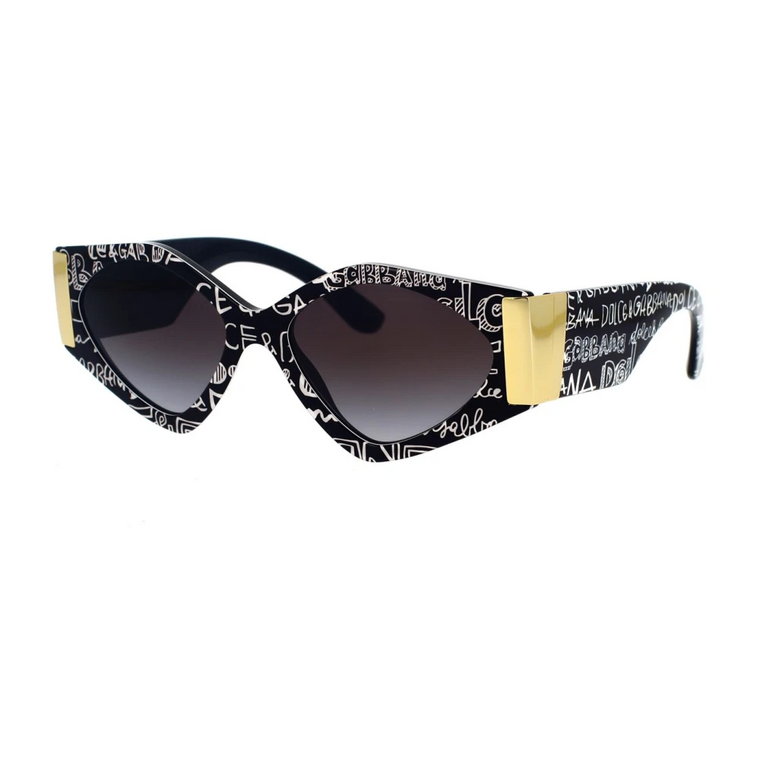 Seksowne okulary przeciwsłoneczne oieregularnym kształcie i lekkim materiale Dolce & Gabbana