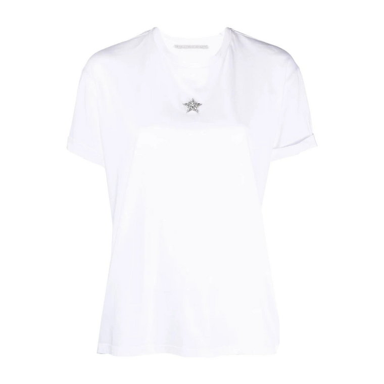 Biała Koszulka Damska - Kolekcja Aw23 Stella McCartney