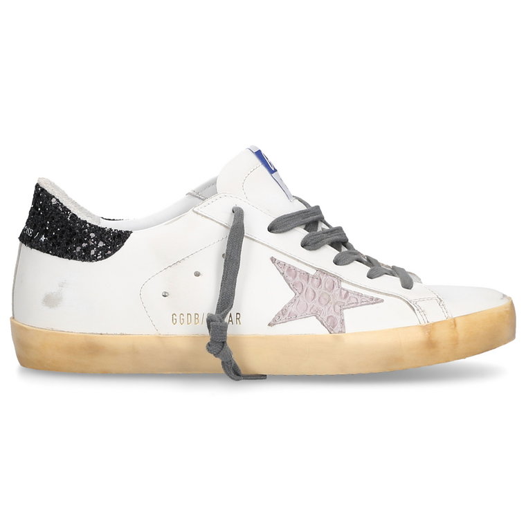 Golden Goose Trampki niskie SUPER-STAR skóra cielęca