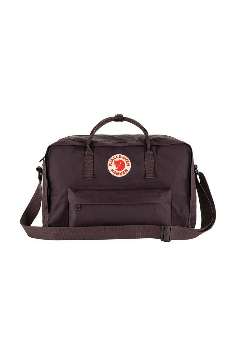 Fjallraven plecak Kanken Weekender kolor fioletowy duży gładki F23802.424