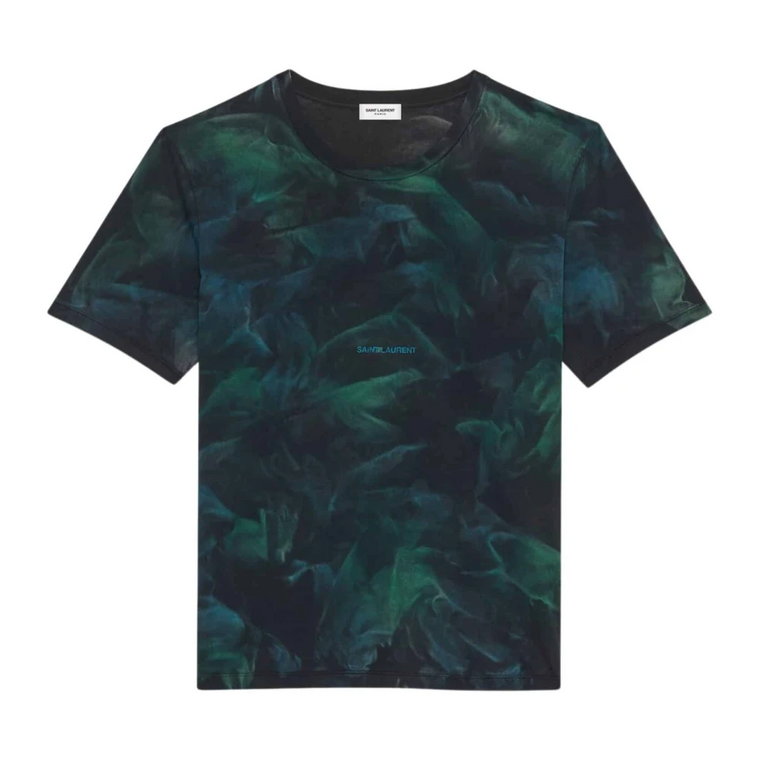 Zielona Foliage Tye-Dye T-shirt Saint Laurent