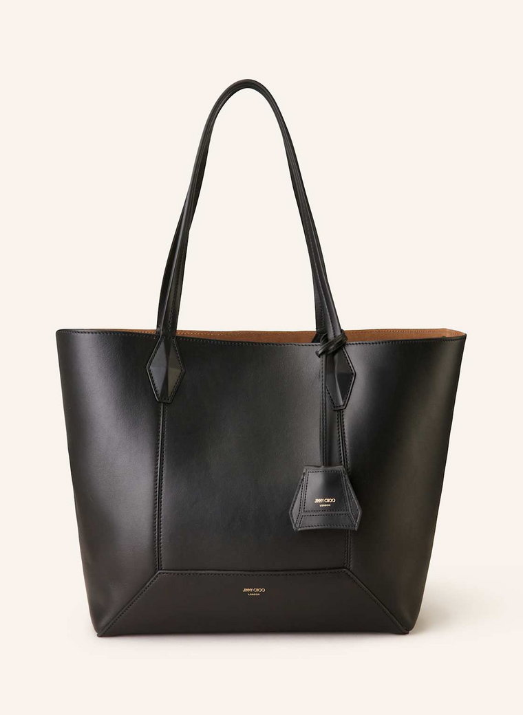 Jimmy Choo Torba Shopper Diamond schwarz