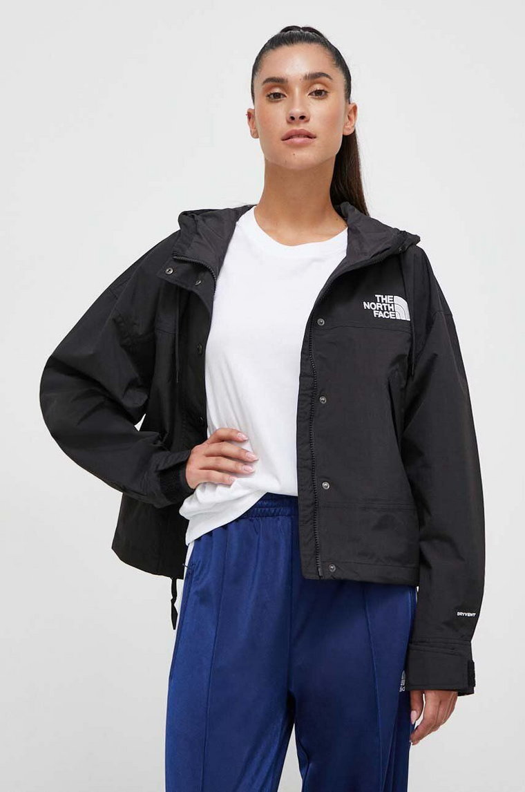 The North Face kurtka damska kolor czarny przejściowa oversize NF0A3XDCJK31