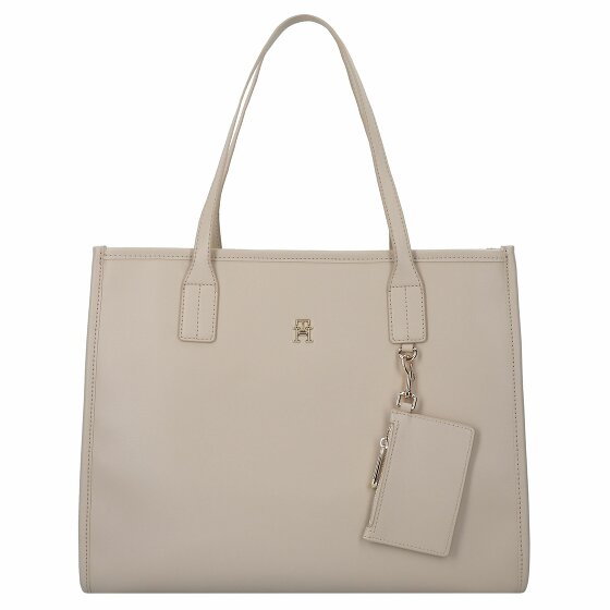 Tommy Hilfiger Th City Shopper Bag 38 cm white clay