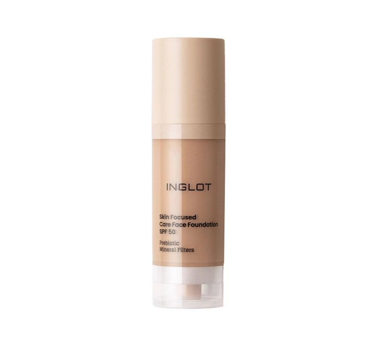 INGLOT SKIN FOCUSED CARE FACE FOUNDATION PIELĘGNACYJNY PODKŁAD DO TWARZY 312 TAN ROSE 30ML