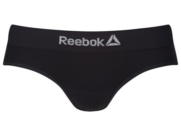 Reebok Figi damskie, oddychające, 2 pary (S, Czarny/szary)