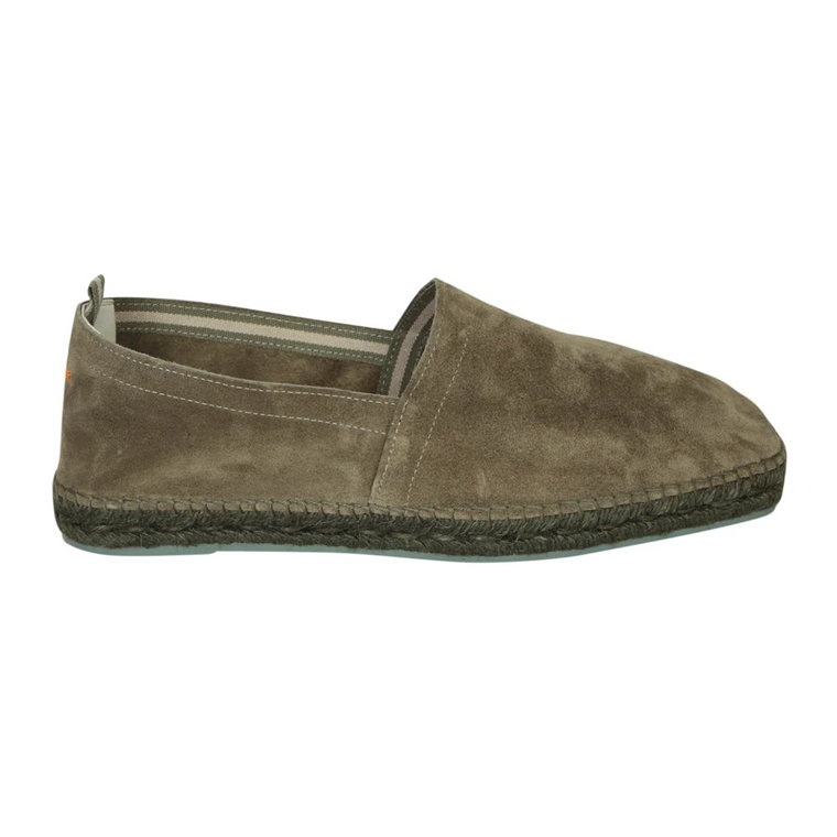 Zielone Espadryle Modny Styl Castañer