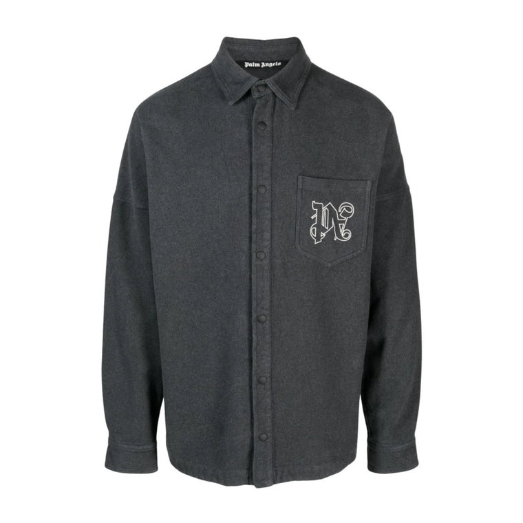 1103 Anthracite Overshirt Palm Angels