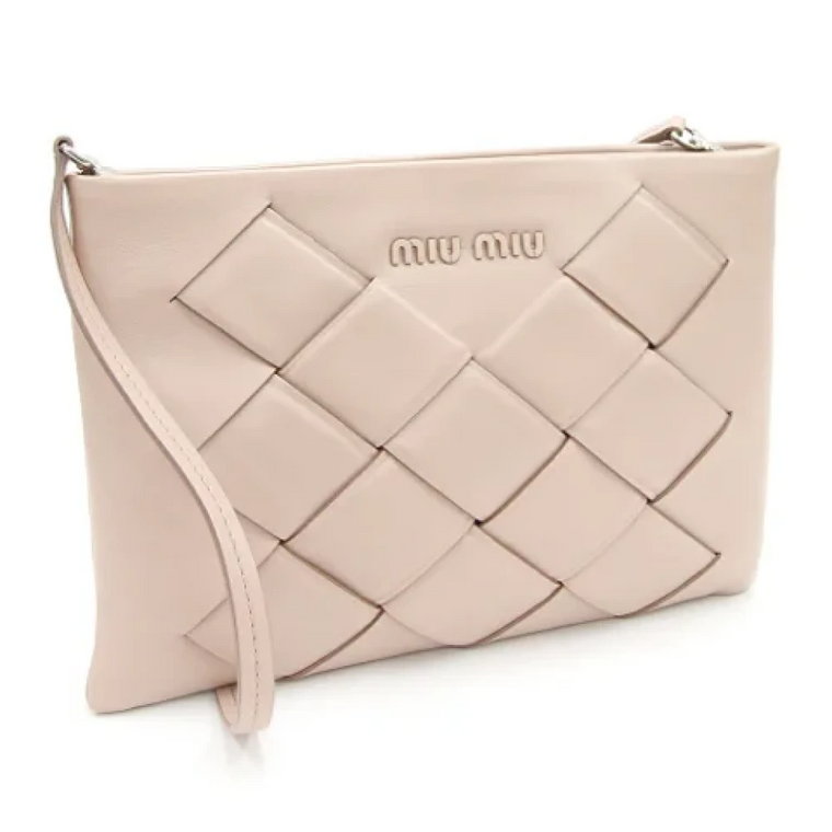 Pre-owned Leather shoulder-bags Miu Miu Pre-owned