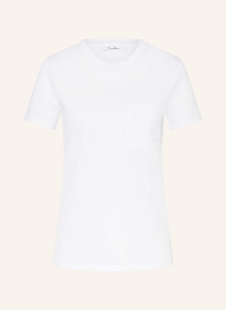 Max Mara T-Shirt Papaia weiss