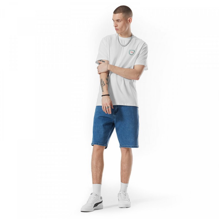 Męskie szorty Prosto Jeans shorts Baggy Epiz - niebieskie