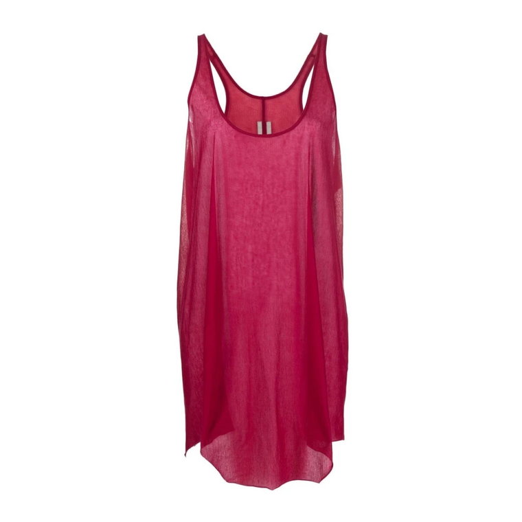 Fuchsia Bezrękawnik Rick Owens