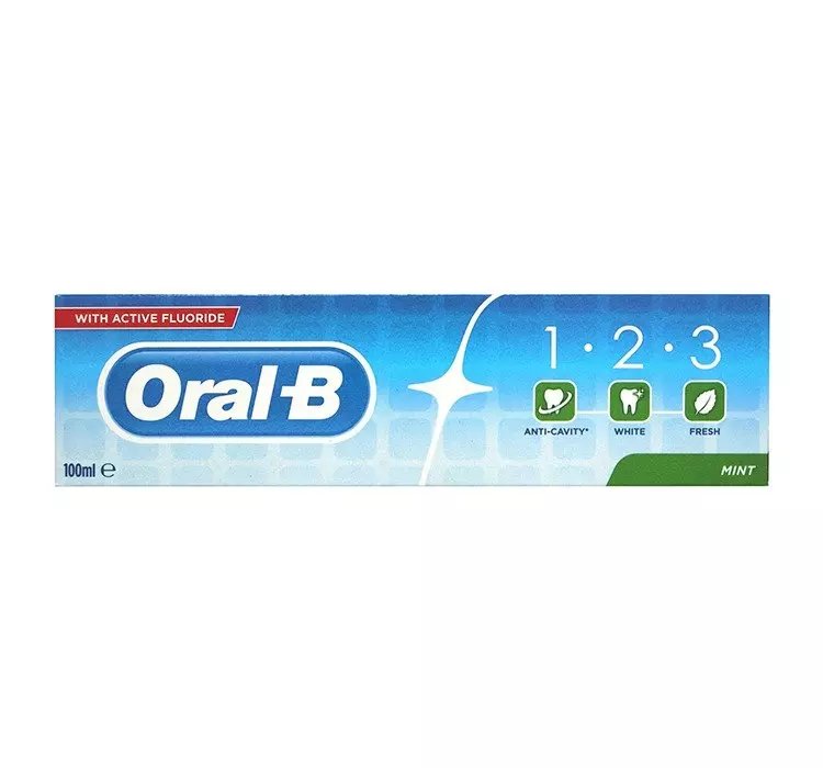 ORAL-B 1-2-3 PASTA DO ZĘBÓW MINT 100ML