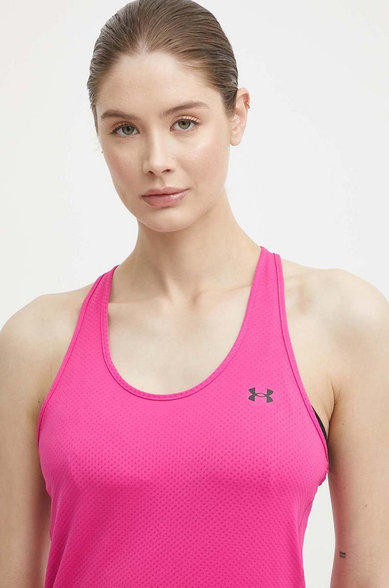 Under Armour top treningowy kolor różowy