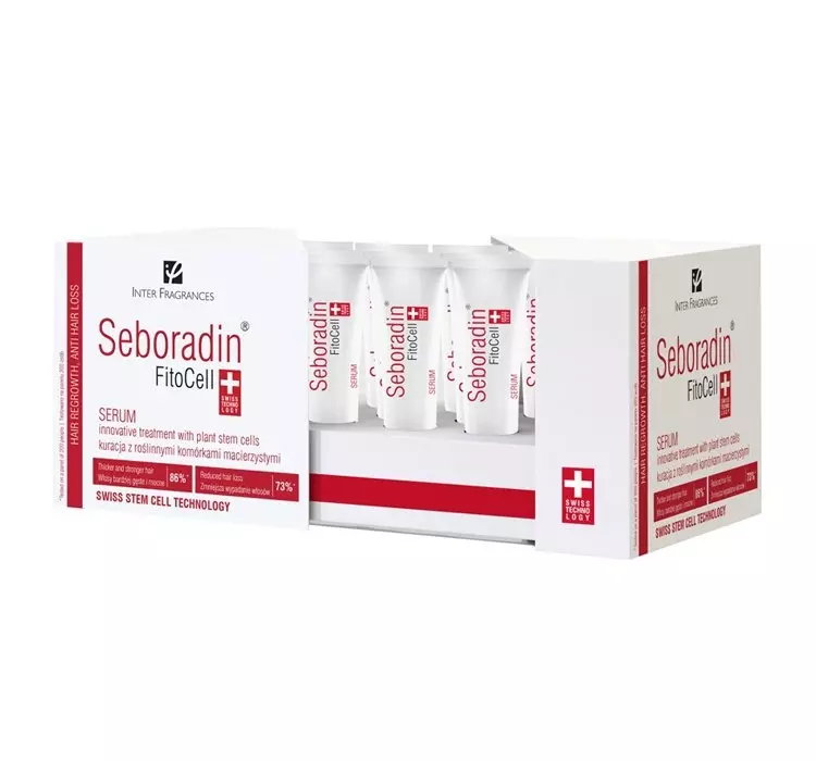 SEBORADIN FITOCELL SERUM - KURACJA Z ROŚLINNYMI KOMÓRKAMI MACIERZYSTYMI 90G (15 X 6 G)