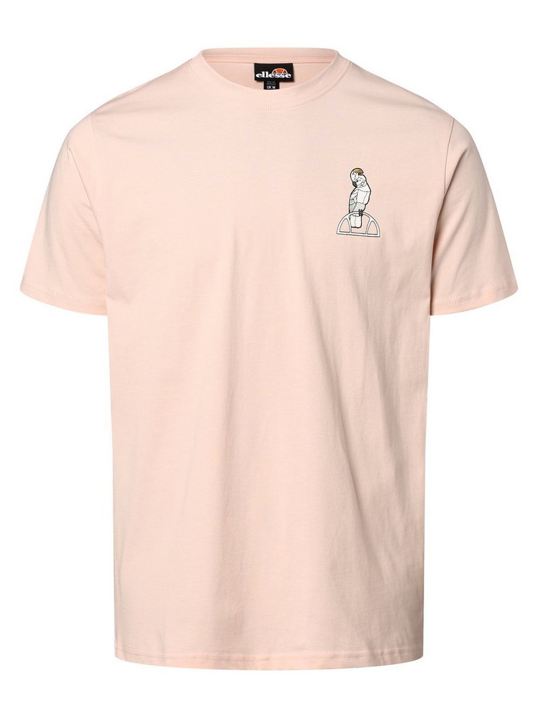 ellesse - T-shirt męski  Solaria, różowy
