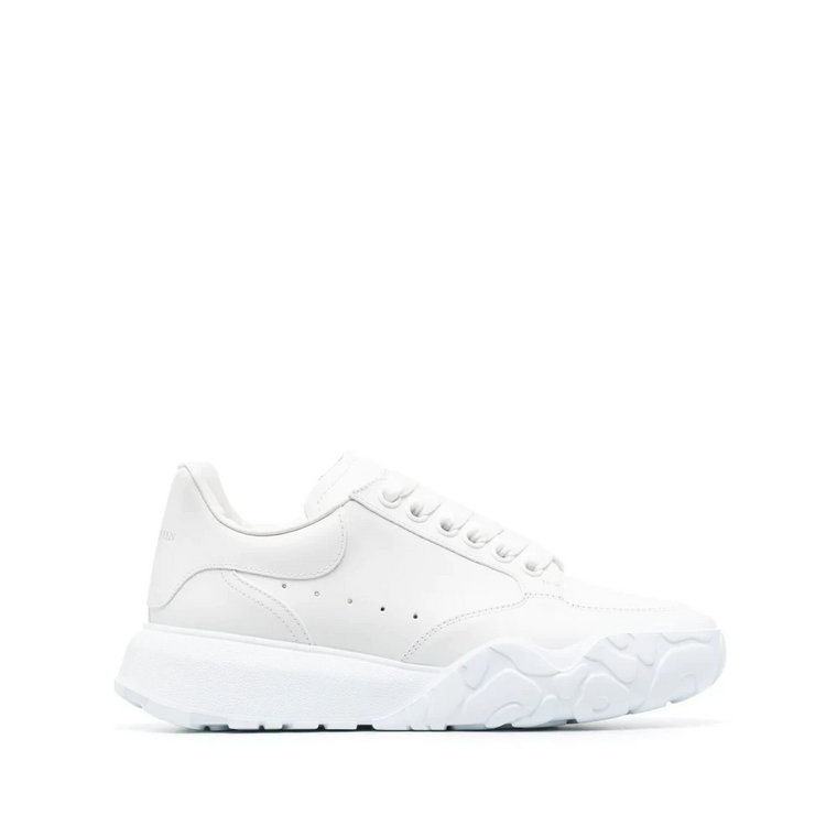 Białe Oversize Court Sneakers dla Kobiet Alexander McQueen