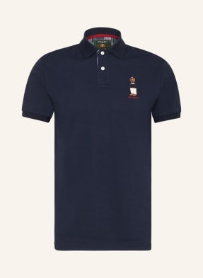 Hackett London Koszulka Polo Z Piki Harry blau