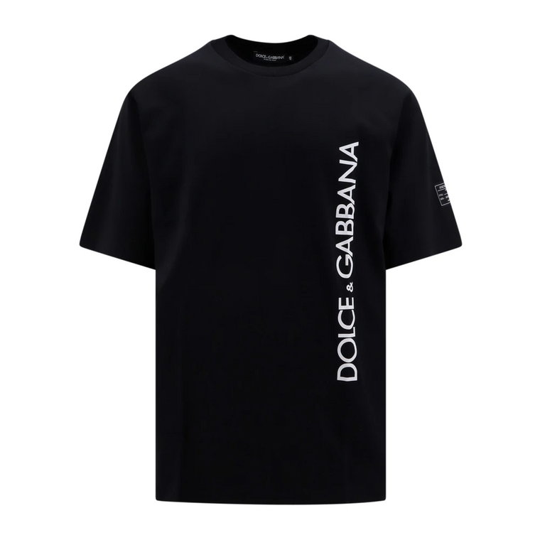 Czarne koszulki i pola od Dolce & Gabbana Dolce & Gabbana