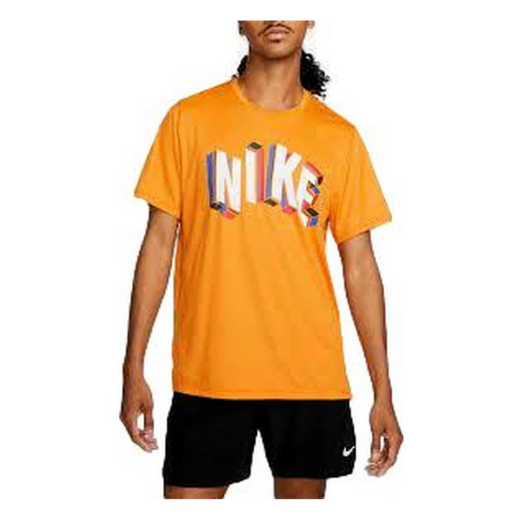 Pomarańczowa Męska Koszulka Pro Dri-Fit Dm6666 Nike