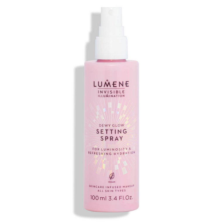 Lumene Invisible Illumination Dewy Glow - Spray utrwalający makijaż 100ml