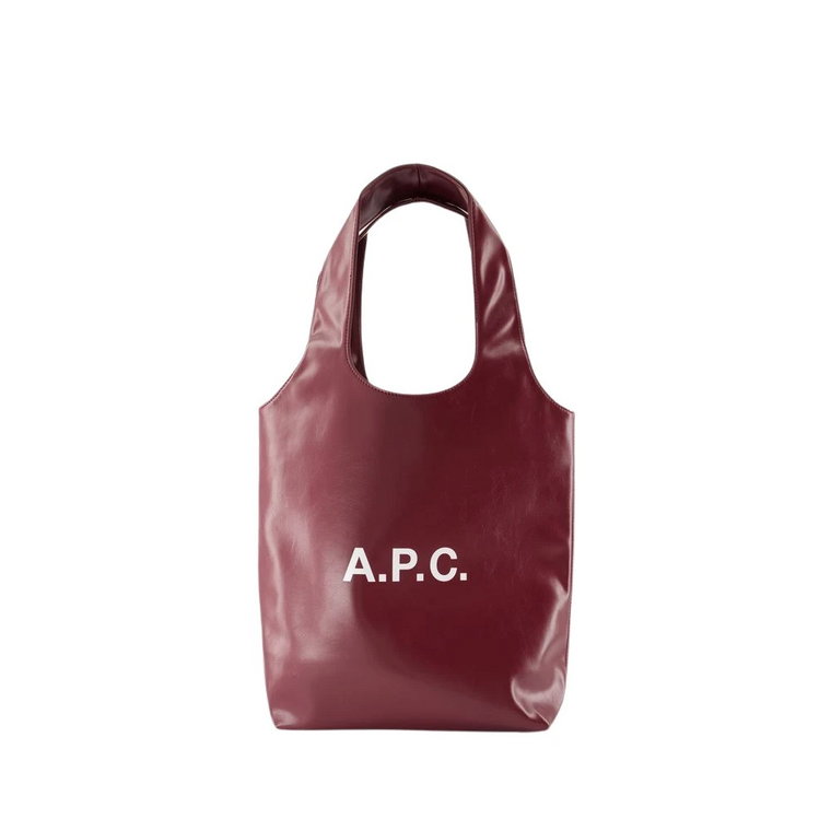 Burgundy Small Shopper Bag A.p.c.