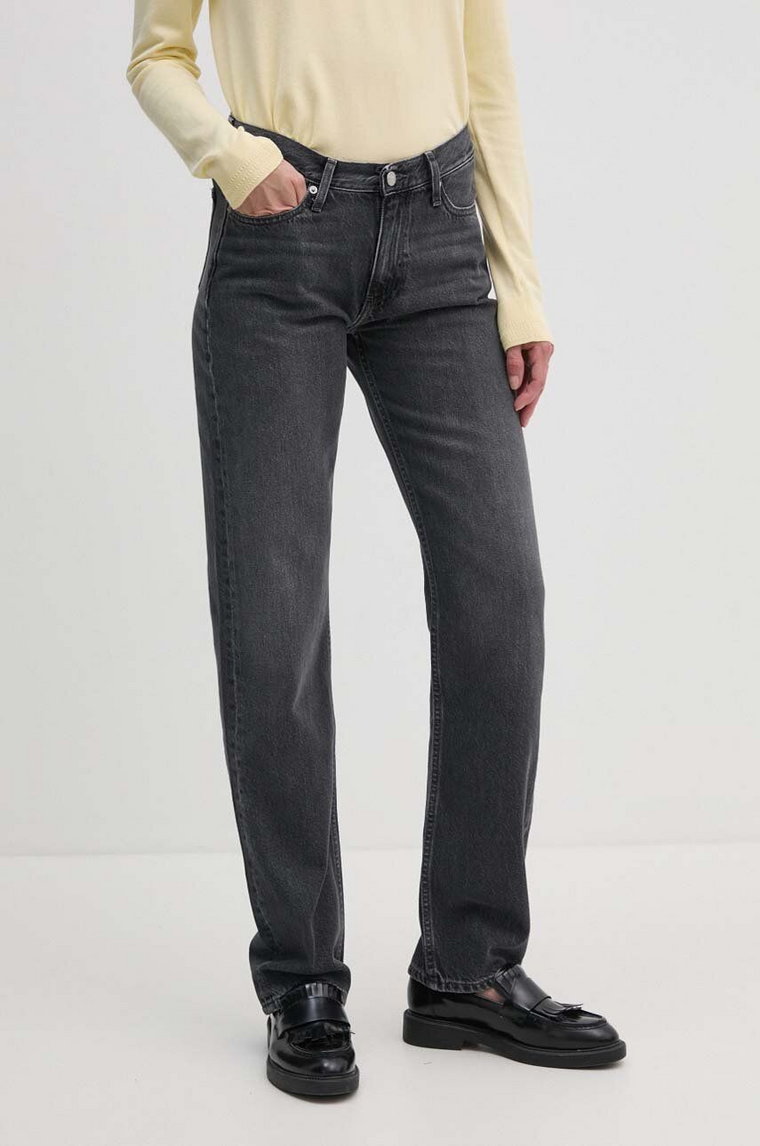 Calvin Klein Jeans jeansy damskie high waist J20J223641
