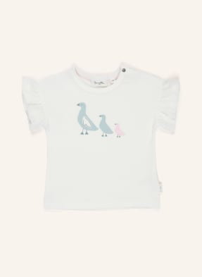 Sanetta Pure T-Shirt Vogel Familie beige