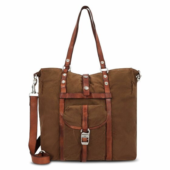 Campomaggi Torba na ramię 30 cm v.militare+t-cognac