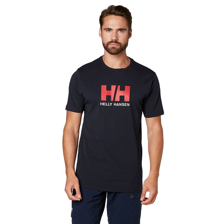 Męska koszulka Helly Hansen LOGO T-SHIRT navy - M