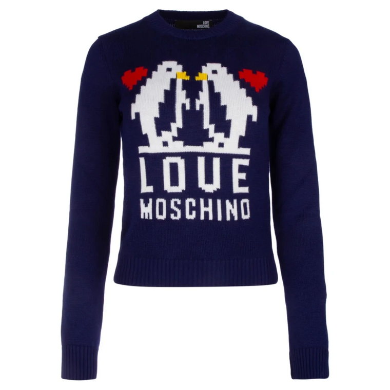 Long Sleeve Training Tops Love Moschino