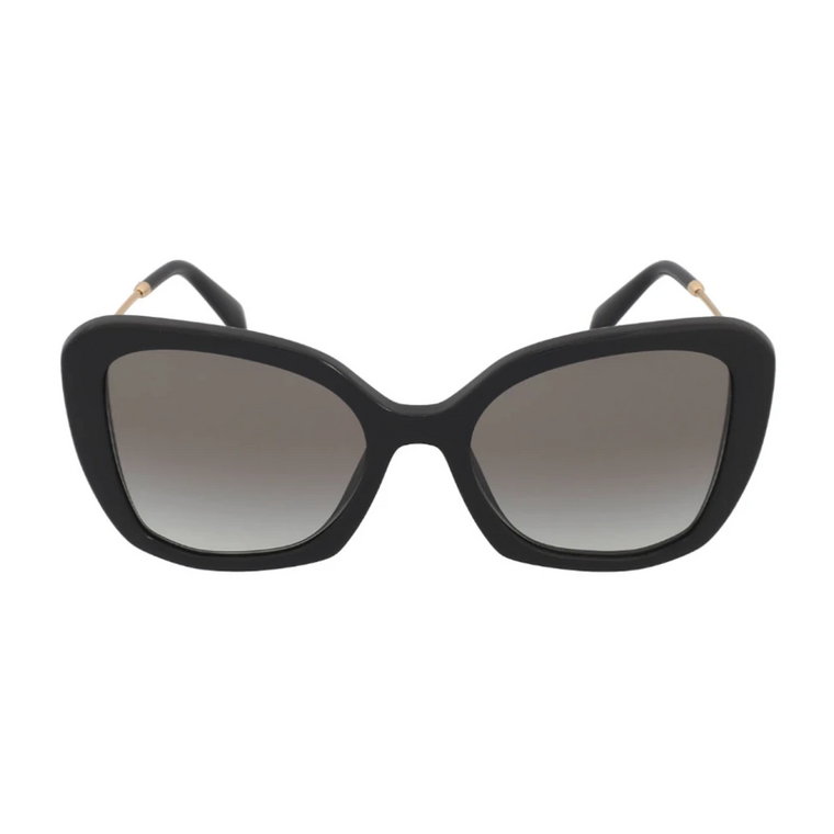 Czarny plecak na okulary przeciwsłoneczne z ochroną antykradzieżową Prada
