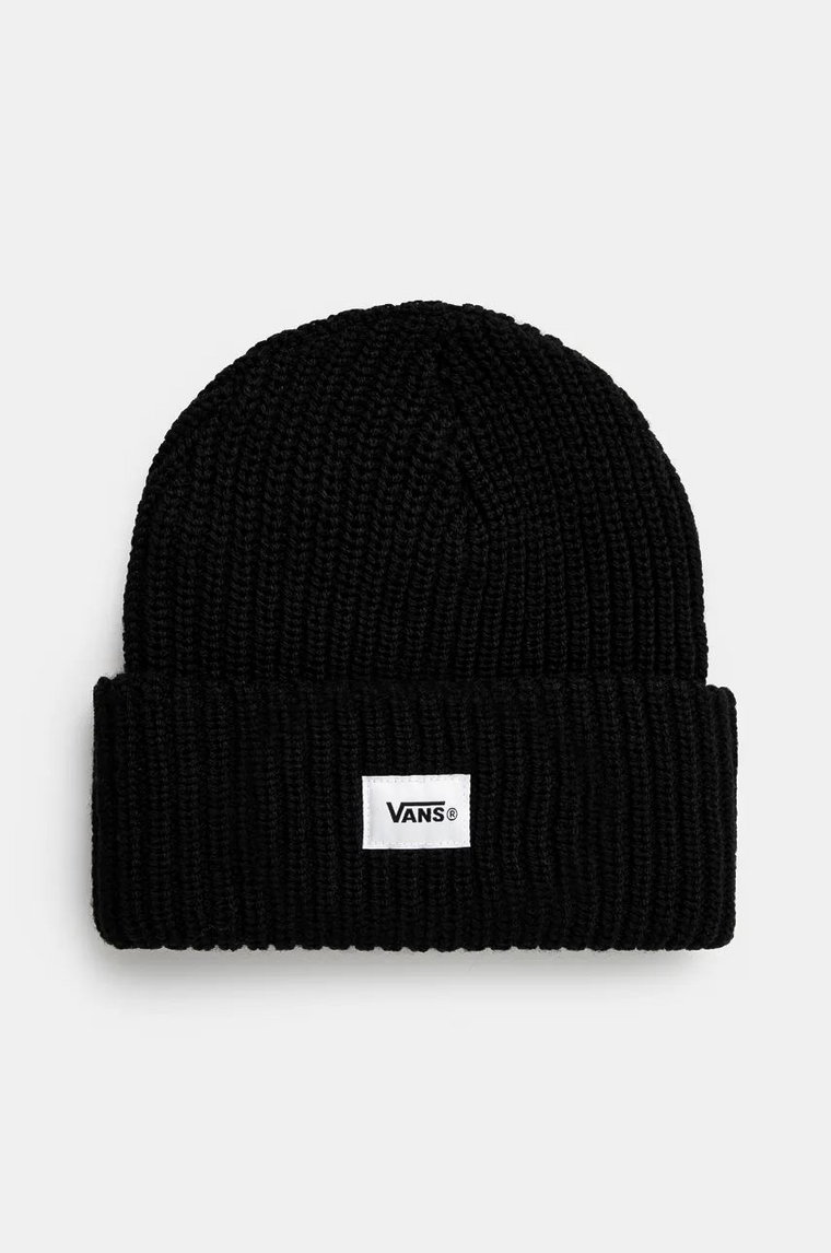 Vans czapka wełniana Premium Classics LX Standard Beanie kolor czarny z grubej dzianiny wełniana VN000HM9BLK1