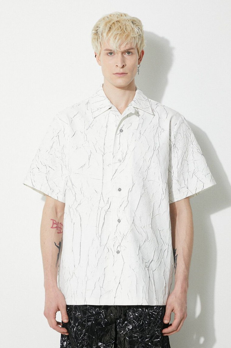 Han Kjøbenhavn koszula męska kolor biały relaxed M-133651