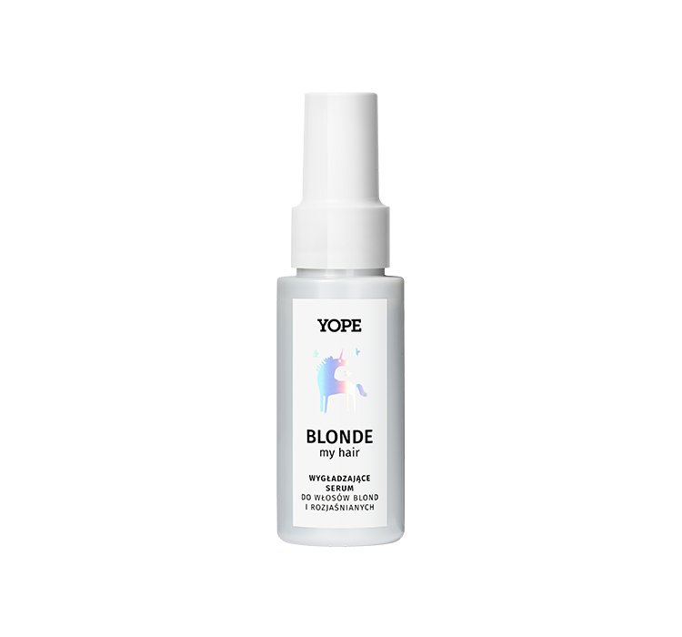 YOPE BLONDE MY HAIR WYGŁADZAJĄCE SERUM DO WŁOSÓW BLOND I ROZJAŚNIANYCH 50ML