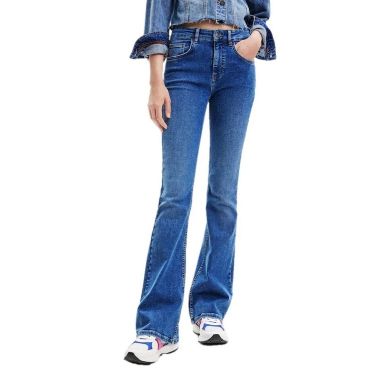 Flared Slim Jeans Desigual