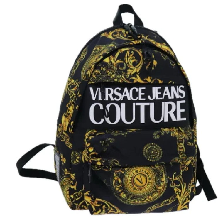 Pre-owned Nylon backpacks Versace Pre-owned