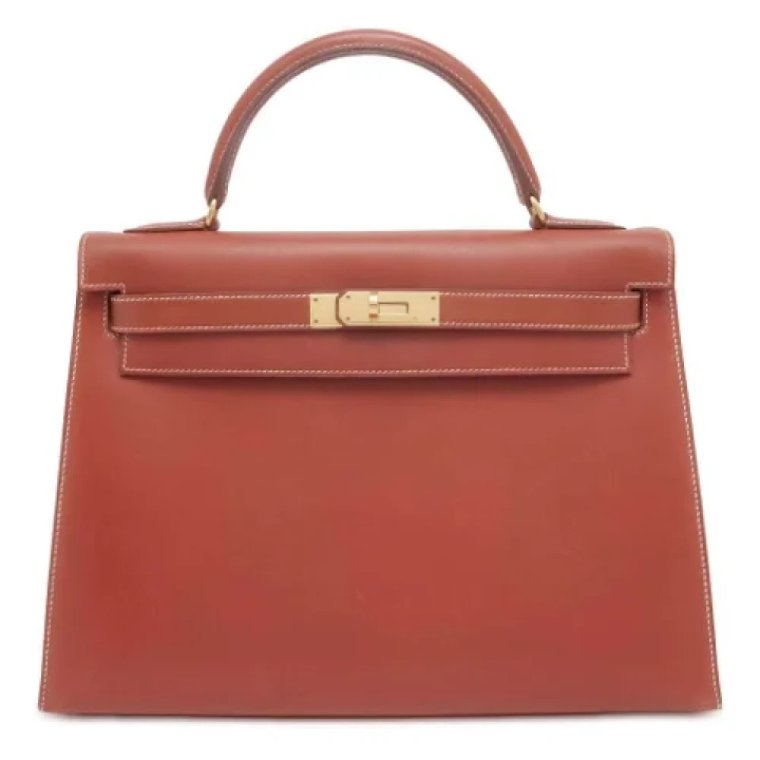 Pre-owned Leather handbags Hermès Vintage