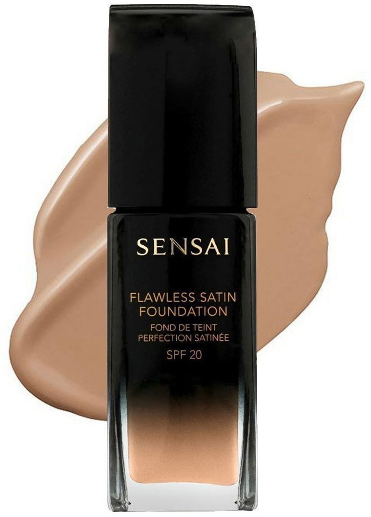 Podkład Sensai Flawless Satin Foundation SPF20 30 ml 203 Neutral Beige (4973167840856). Podkłady do twarzy