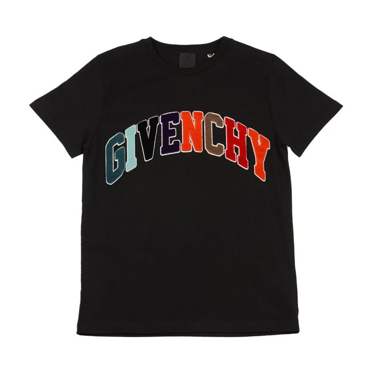 Czarne koszulki i pola Givenchy