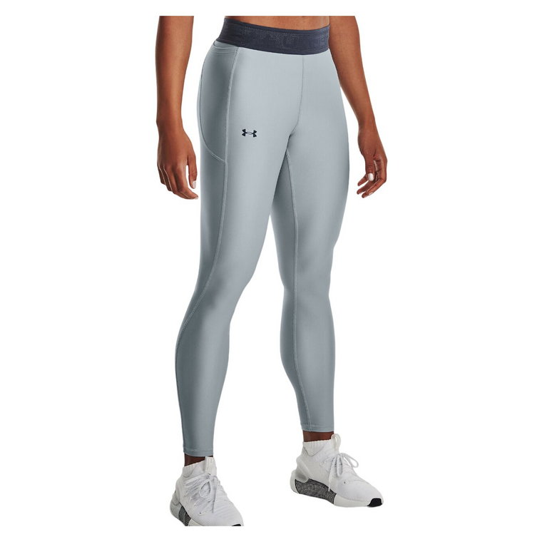 Spodnie legginsy treningowe damskie Under Armour HeatGear Branded Waistband 1377089