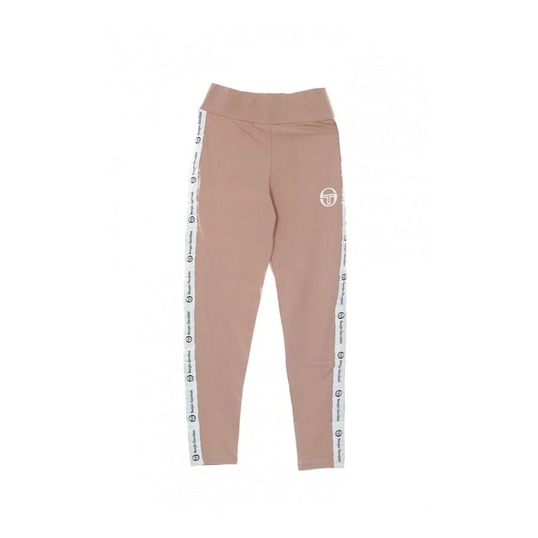 Mistery Rose Jola Tape Logo Leggings Sergio Tacchini