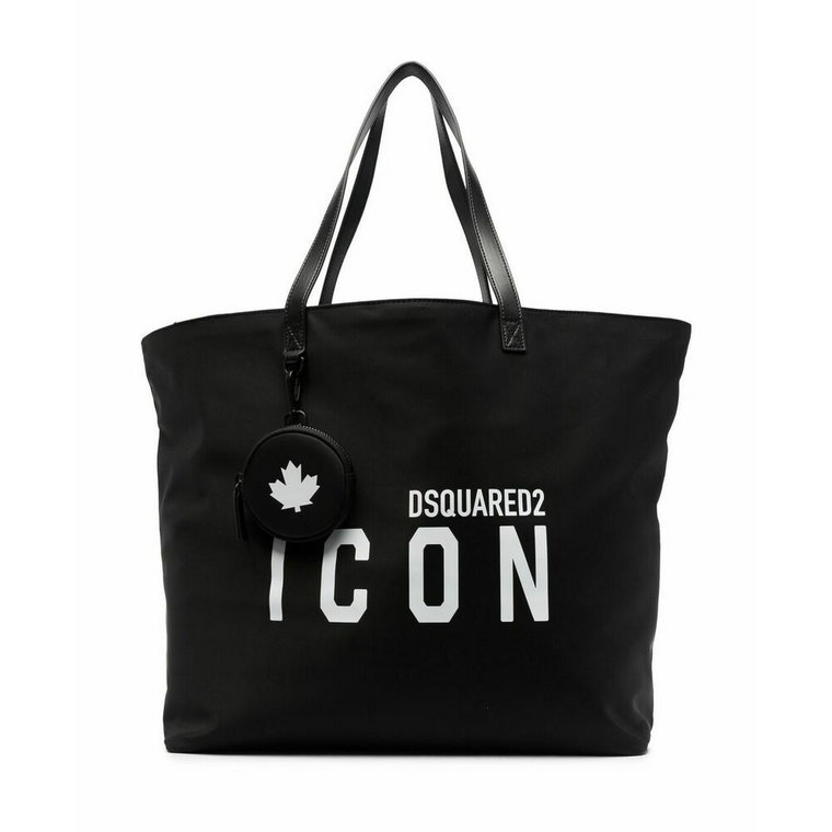 Stylowa torba Nylon Icon Tote Dsquared2