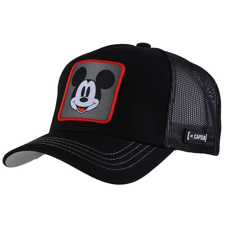 Capslab Disney Classic Mickey Cap CL-DIS4-1-CAS-MIC1, Męskie, Czarne, czapki z daszkiem, poliester, rozmiar: One size