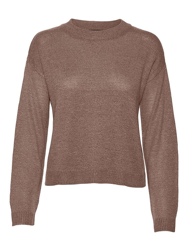 Vero Moda Sweter w kolorze brązowym