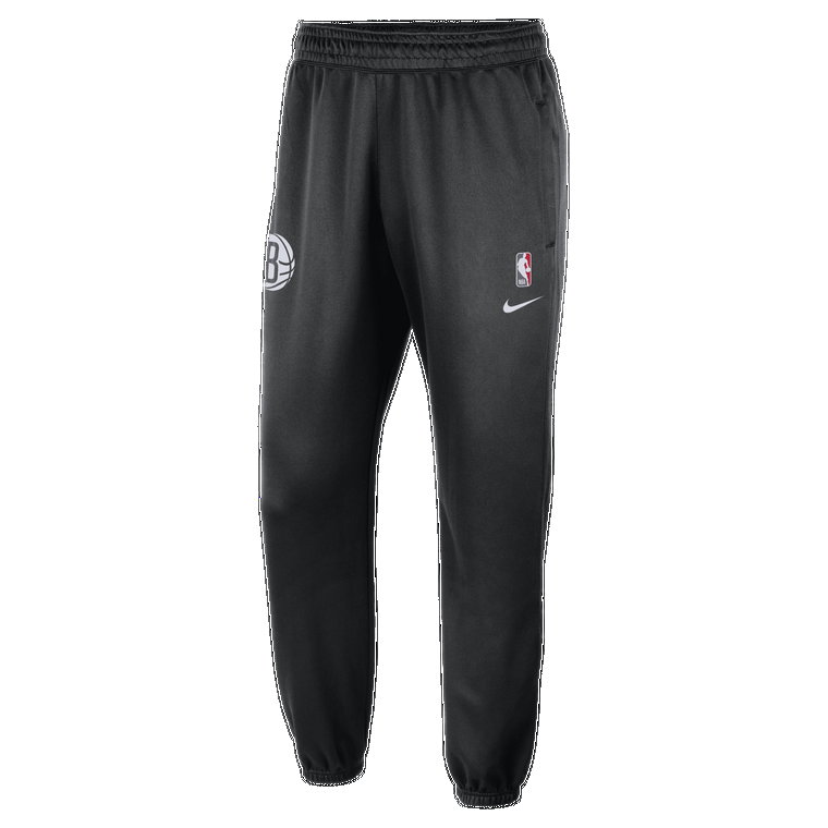 Spodnie męskie Brooklyn Nets Spotlight Nike Dri-FIT NBA - Czerń