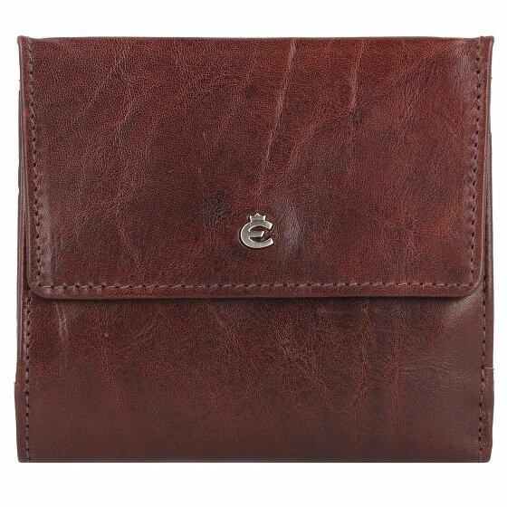 Esquire Toscana Wallet RFID Leather 10 cm coffee