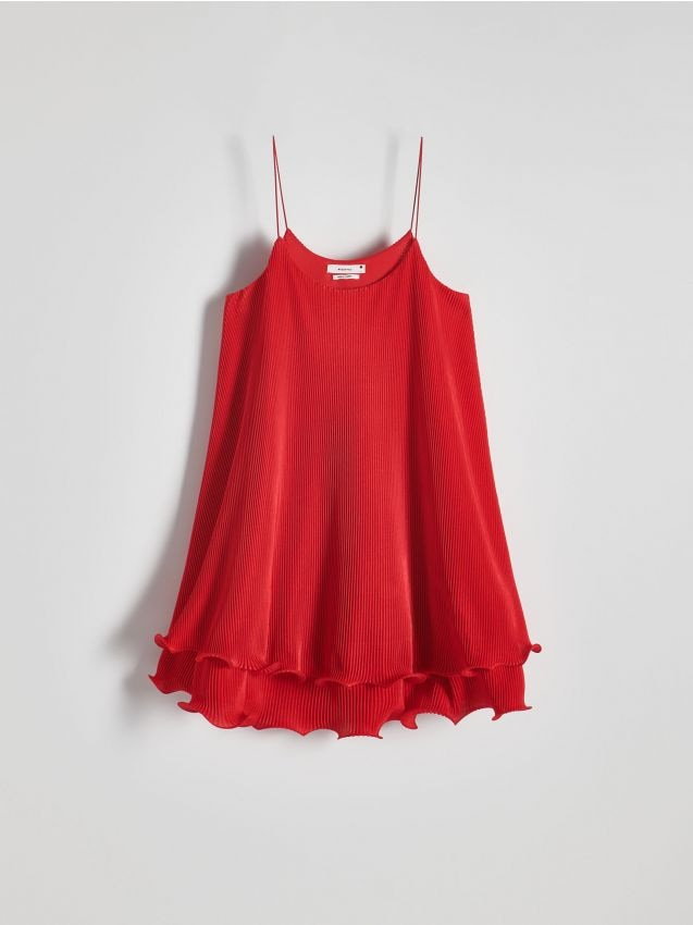 Reserved - Sukienka mini - czerwony