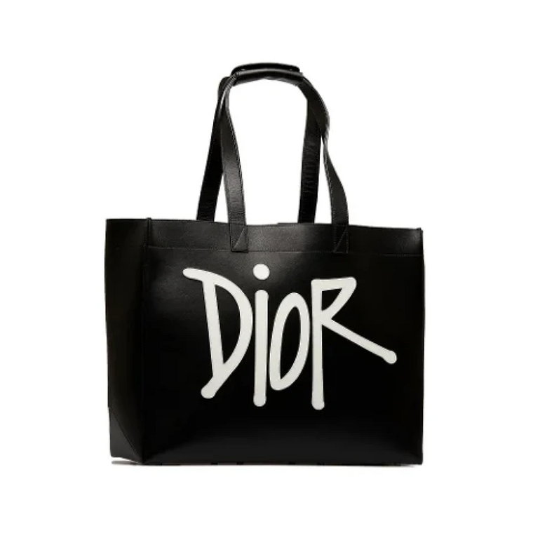 Pre-owned Leather handbags Dior Vintage