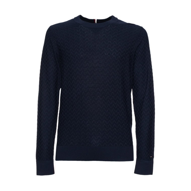 Tommy Hilfiger Sweter Blue Tommy Hilfiger